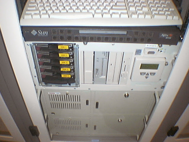 Apologies for the poor photo quality. Cameras were not allowed in my colocation rack provider, but nobody knew what a cameraphone was back then!